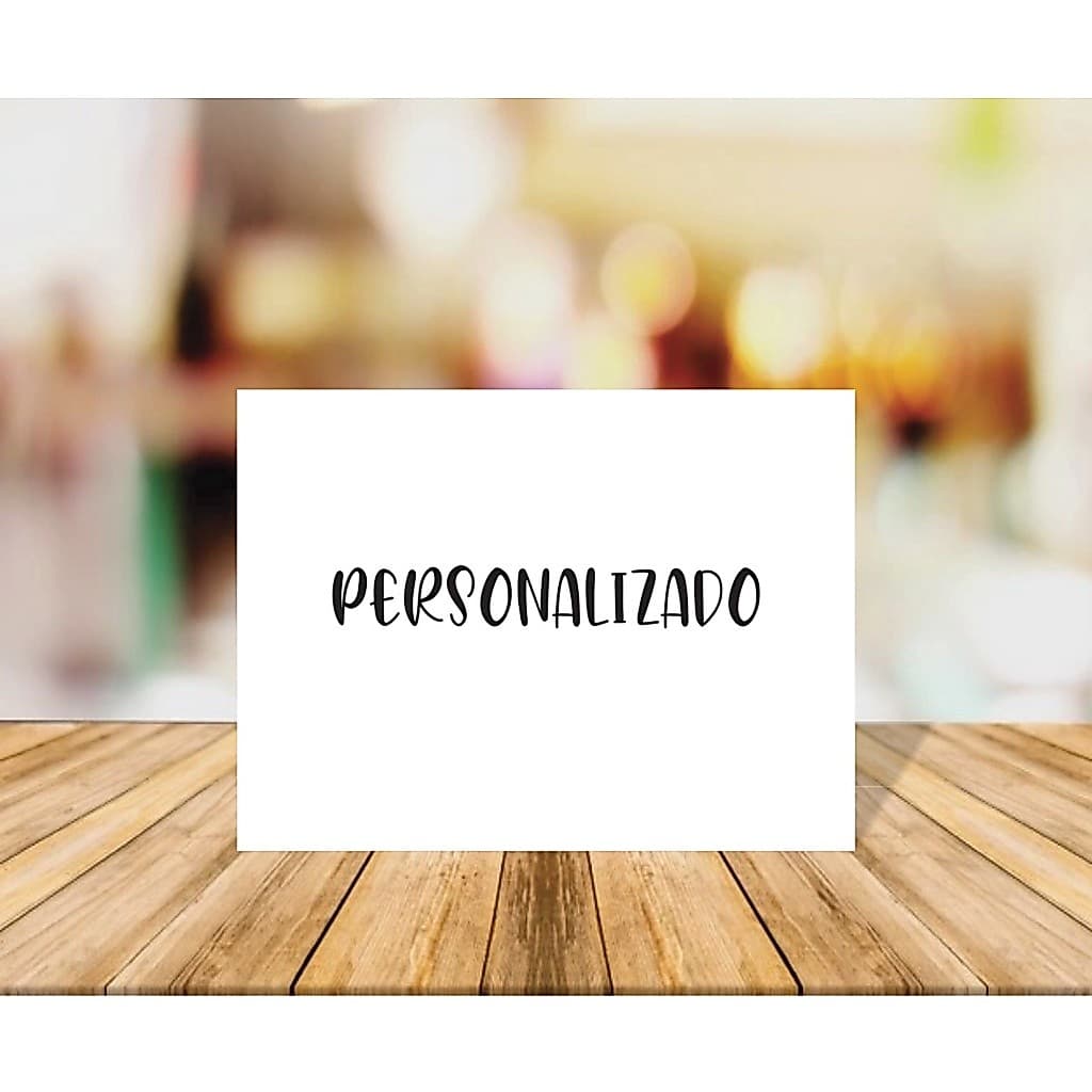 Placa decoração casamento personalizada