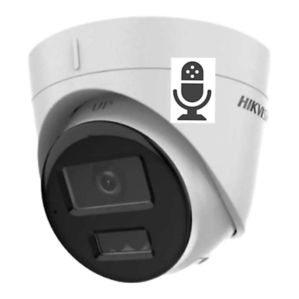 Camera Ip Dome 2mp 2.8mm Ds-2cd1323g2-liu Hibrida Hikvision