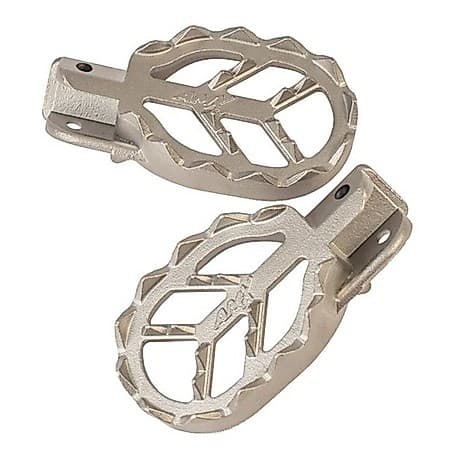 Pedaleira Aço - Larga - Crf230 Crf250f Xr250 Tornado Lander Xr200 Xre 300 Dt 200