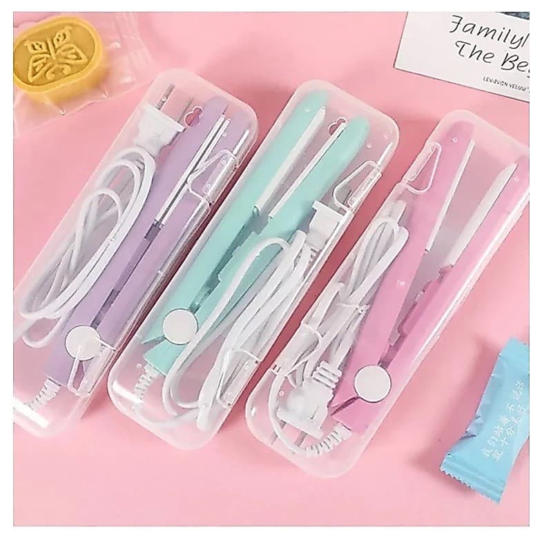 Mini Chapinha Prancha Chapinha De Bolsa Portátil / Leve Praia / Trabalho Alisadora Modeladora Bivolt