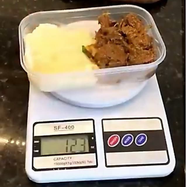 Balança Digital de Cozinha 10kg Alta Precisão SF400B LCD Função Tara Medidor Gramas e Oz B-MAX