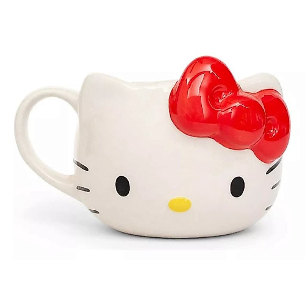 Caneca 3D Hello Kitty em Cerâmica 550ml - Zona Criativa