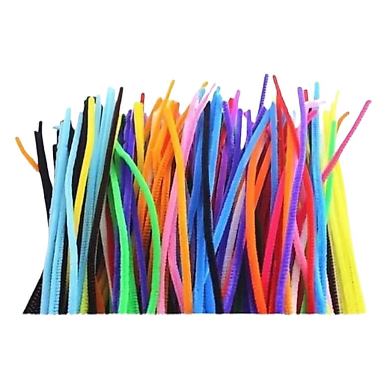 Limpador De Cachimbo Colorido Pacote Com 100 Unidades Cores Mistas
