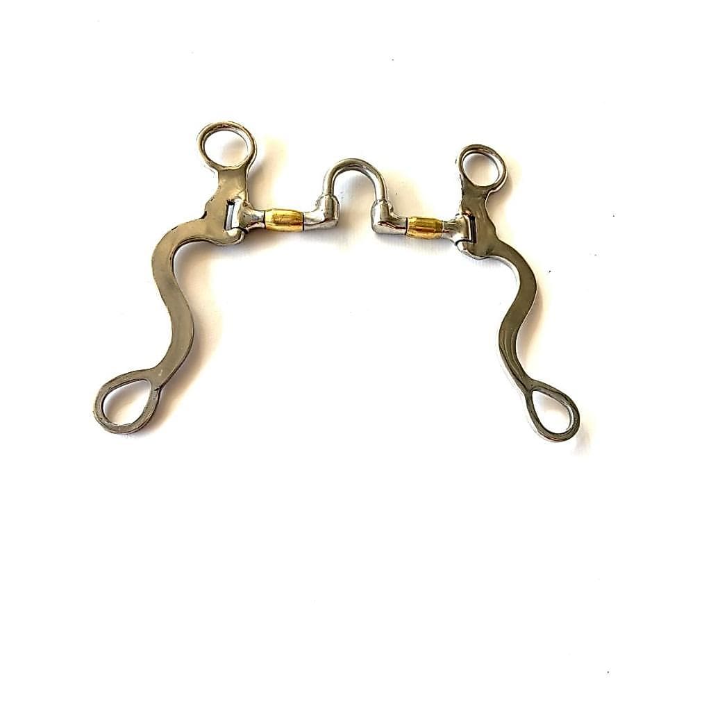 Freio Correction Inox Articulado Para Doma Cavalo Adestramento