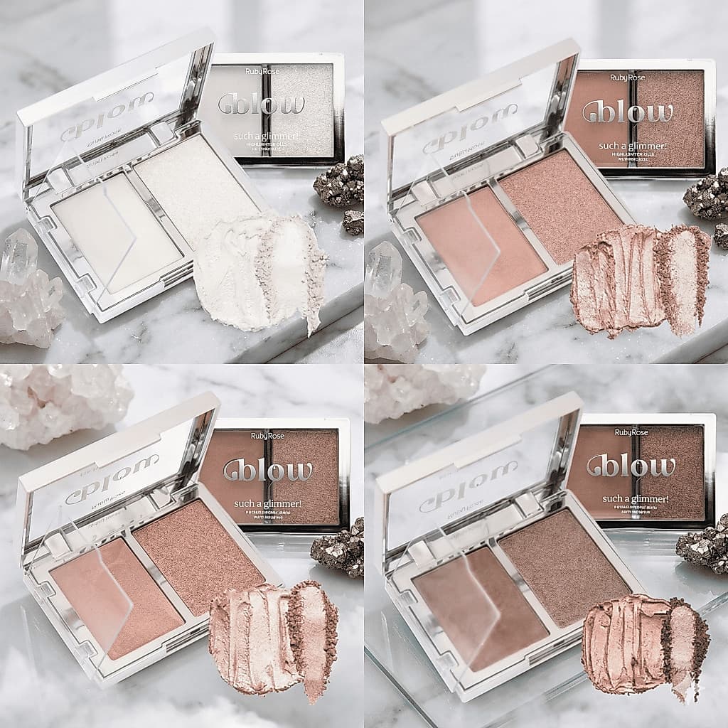 Iluminador Duo Such a Glimmer Blow Ruby Rose