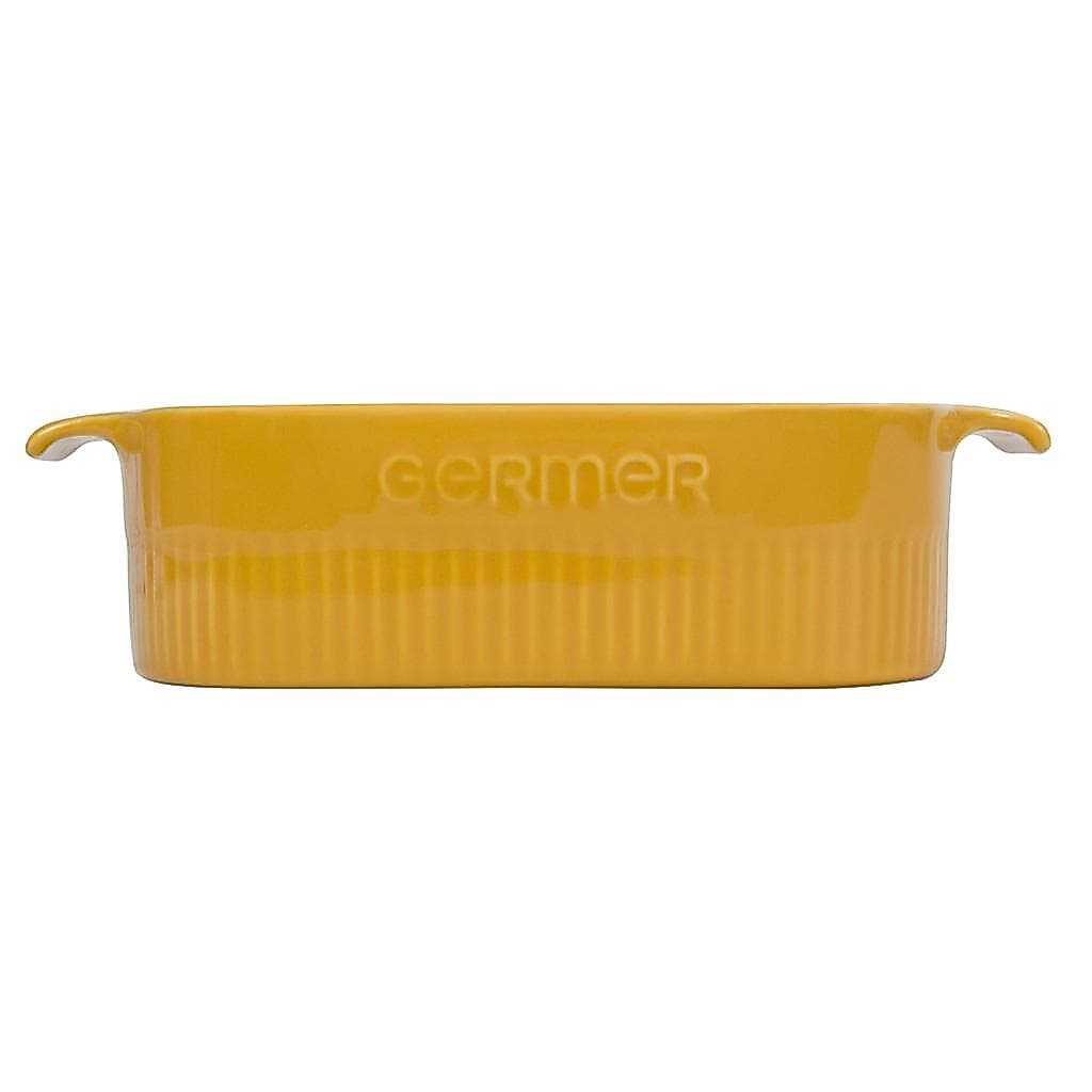 Travessa Refratária Quadrada 21x21 cm Amarela 2 L Germer