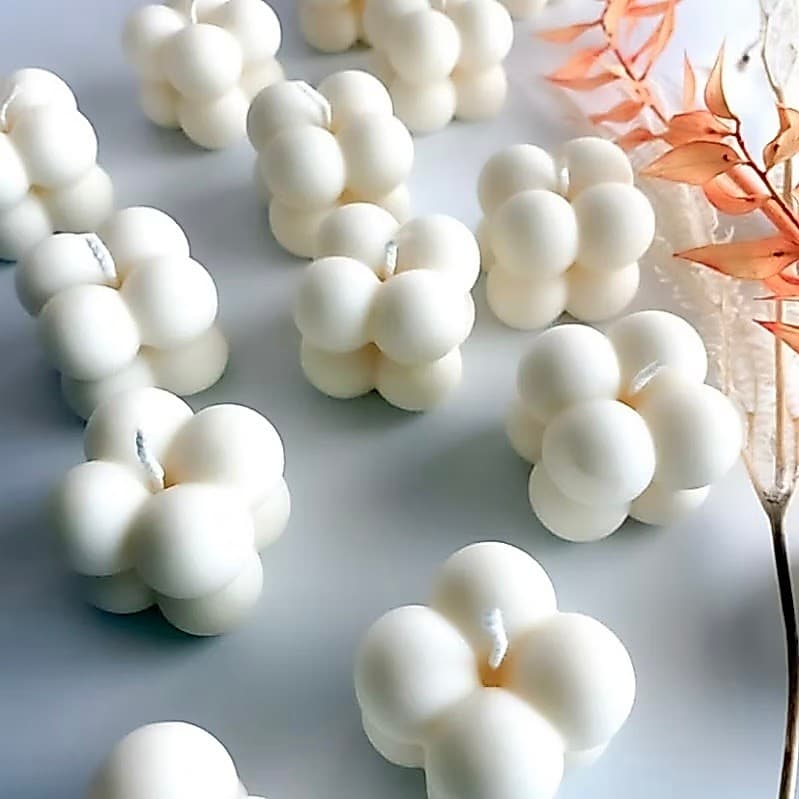 kit 20 Mini Bubble vela Aromáticas Lembrancinha PERSONALIZADA para Casamento Maternidade Aniversario Festas