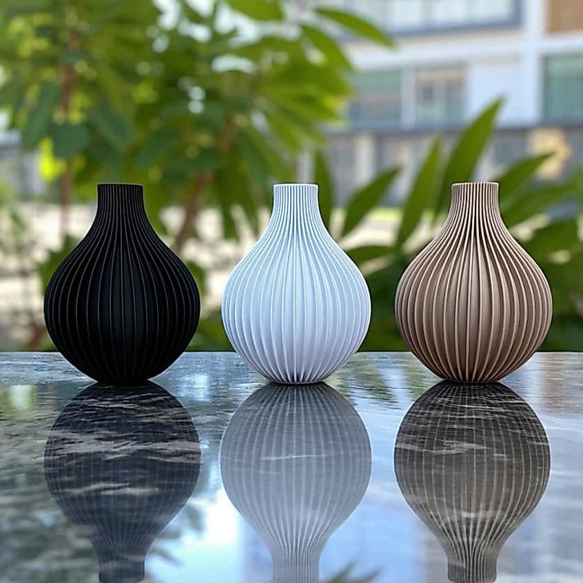 Vasos Decorativos (escolher 1 ou 2 unidades) Design Moderno - minimalista