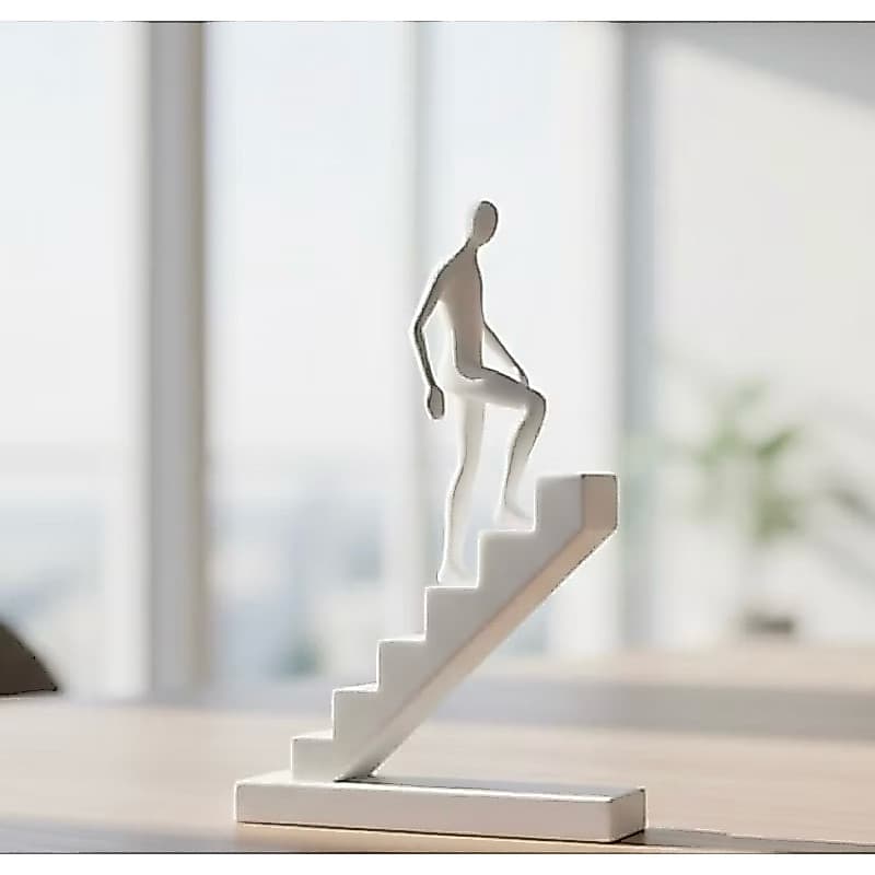 Escultura caminho para o SUCESSO - Decoração moderna