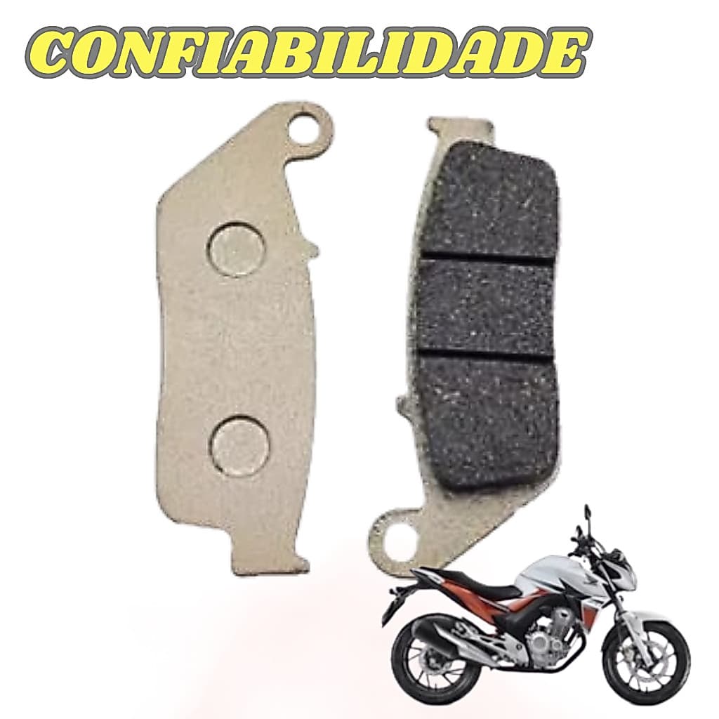 Pastilha De Freio Dianteiro Modelo Cb 250f Twister 2016 A 2022 SEM CBS