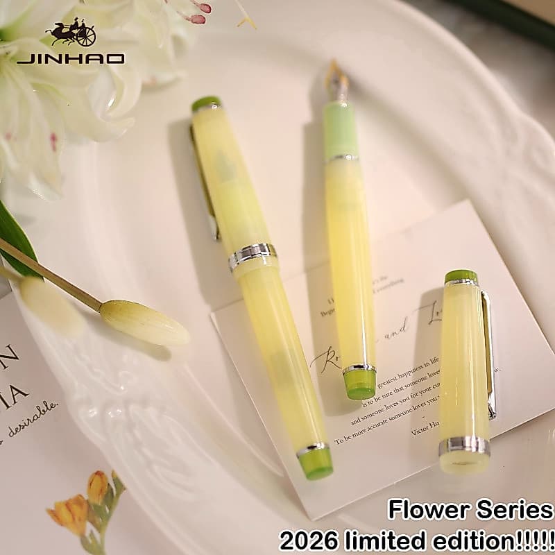 Série Limitada De Flores 2026 ! JINHAO 82 Caneta Tinteiro EF/F/M De Caligrafia Macaron Color Material Escolar De Escritó