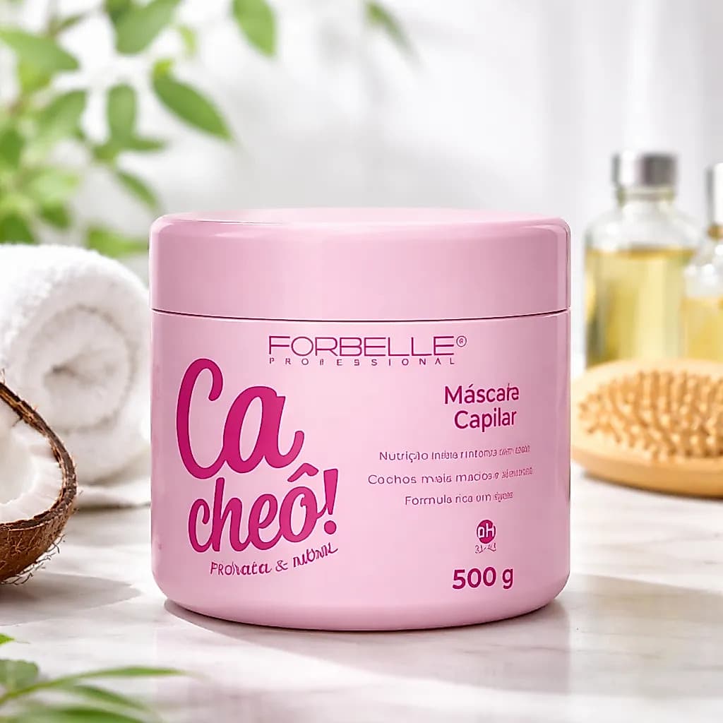 Cacheô! Hidrata & Nutri - Máscara Capilar - 500g Forbelle Professional