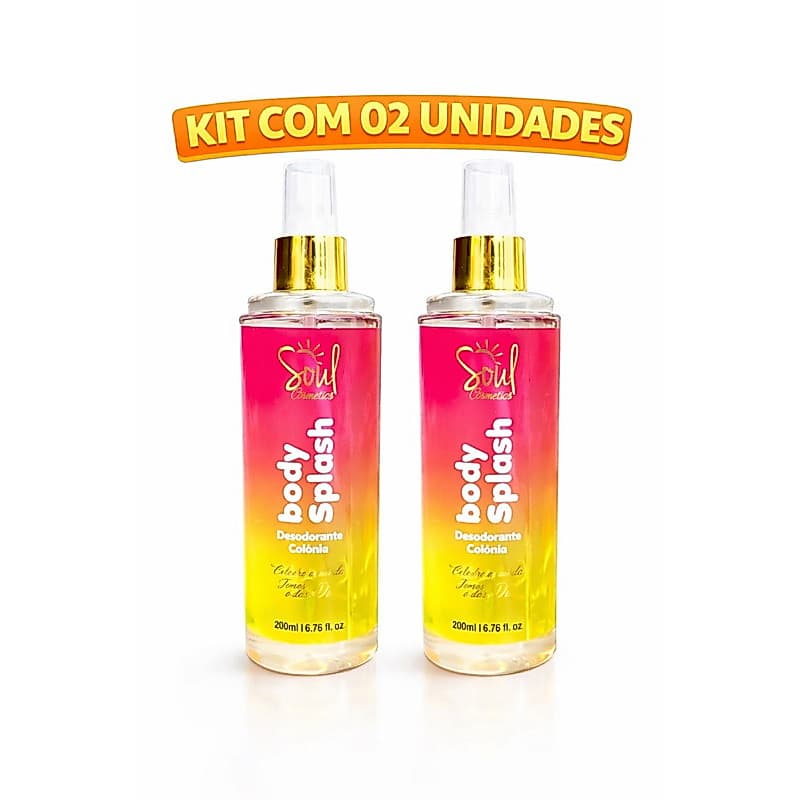 Body Splash Desodorante Colônia Soul 200ml ✨🌸 Paradoxy