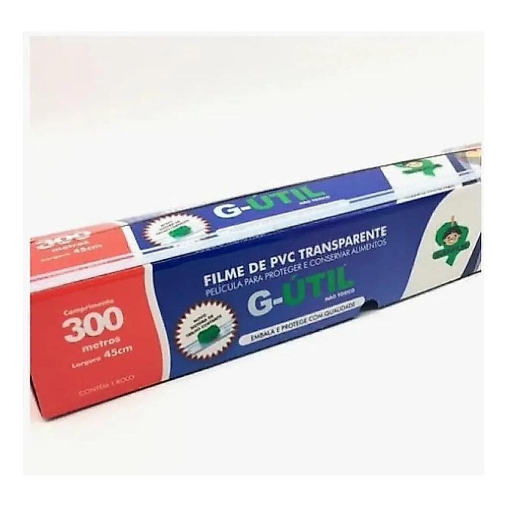 Plastico Filme Pvc Trilho Cortante Cozinha 45cmx300metros