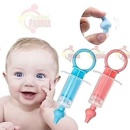 Kit Lavagem Nasal Bebe Seringa Silicone E Dosador De Remedio Infantil Tipo Seringa 10ml