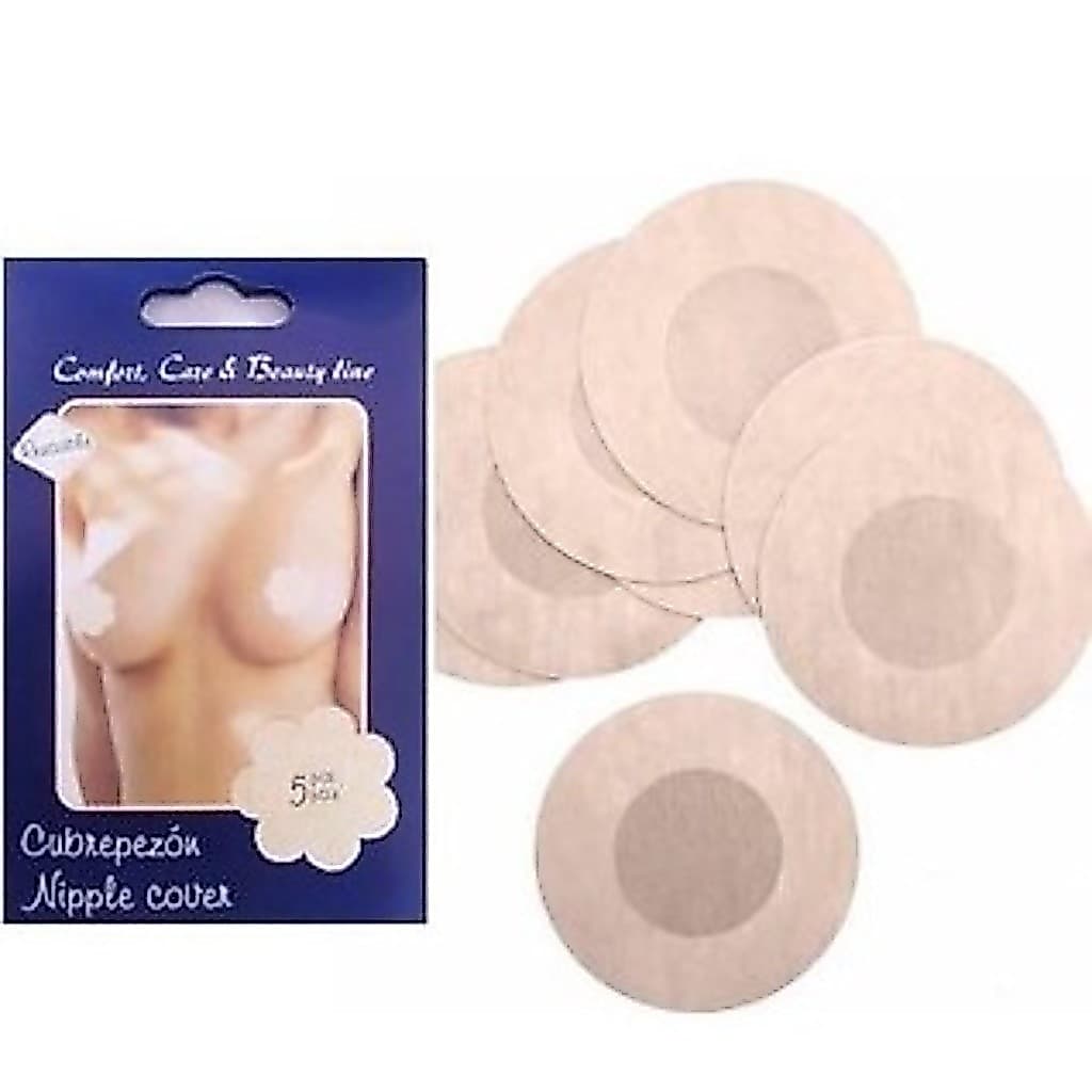 8 Pacote Tampa Bico Seios Adesivo Protetor Mamilo Nipple Cover de Mamilos Reutilizável Discreto-(Sutiã--007)