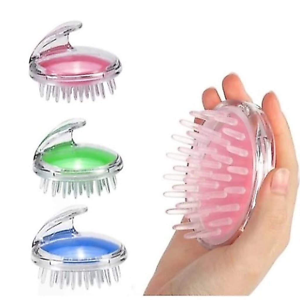 ANA1108 Escova Antiqueda Massagem Capilar E Corporal Queima Gordura/ Pente Massageadora Couro Cabeludo