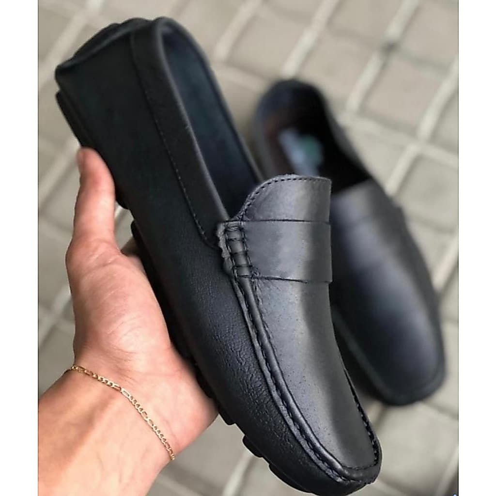Mocassim Casual Confortável Moderno em Couro Legítimo Atemporal