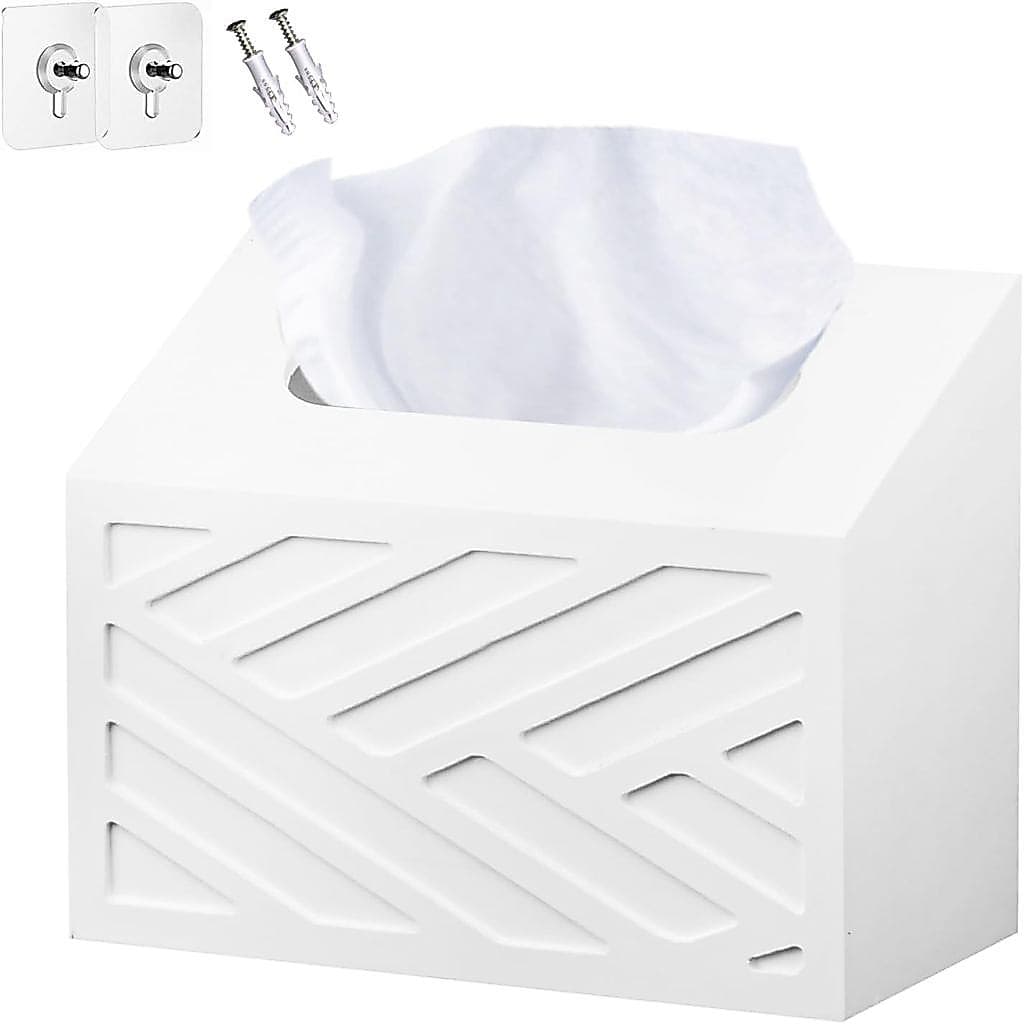 Capa para Caixa de Lenços, Suporte Moderno para Toalhas Compatível com Lenços Descartáveis Kleenex, Capa/Suporte de Made