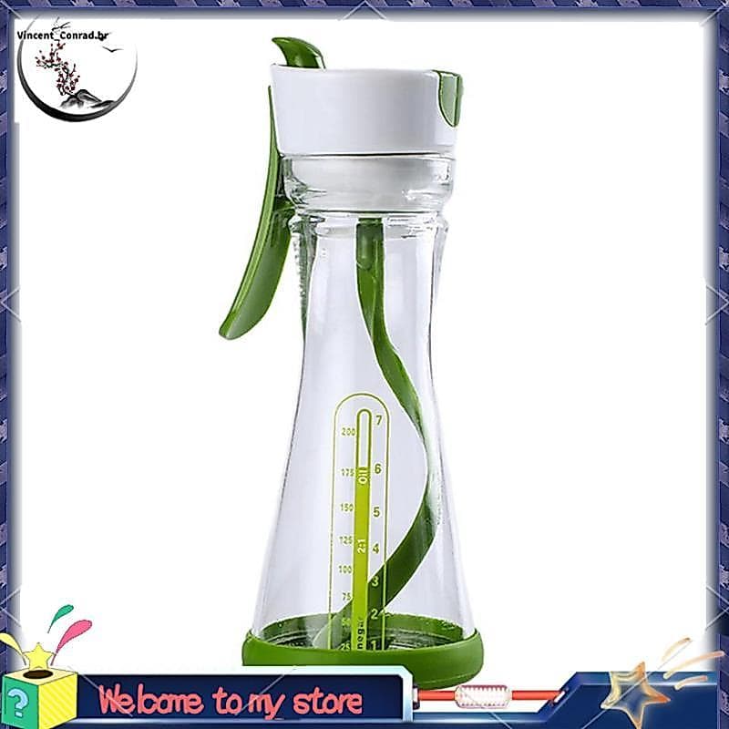 Garrafa De Molho Para Salada , Conveniente , Caseiro , À Prova De Vazamento , 200ml , Fácil Derramamento , Misturador Re