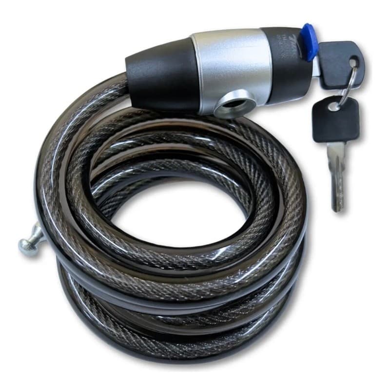 Trava corrente cadeado antifurto para moto 12mmX150cm