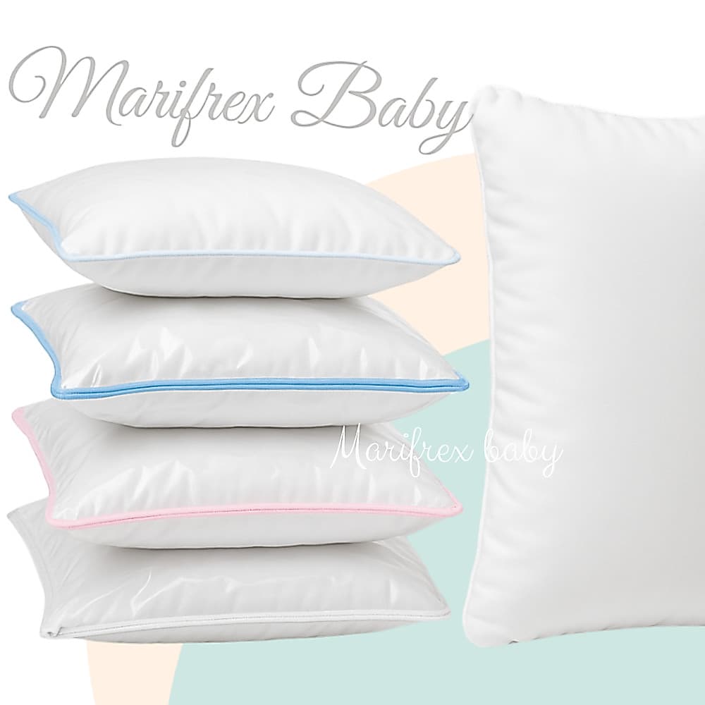 Travesseiros Bebê Infantil Anti Alérgico 30x40 - Macio 0 a 12 messes