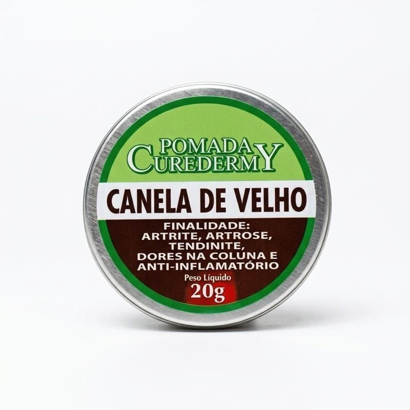 12 UN Pomada Curador Canela de Velho - 20g