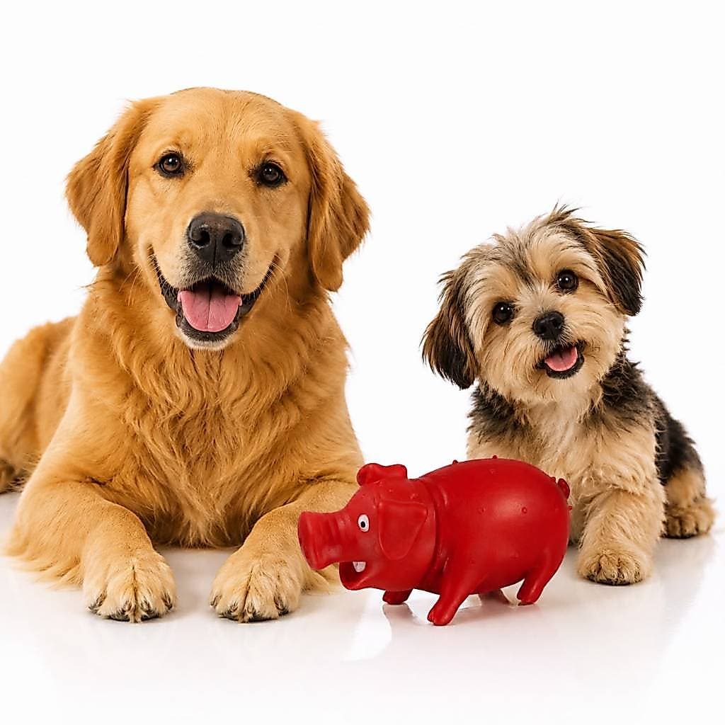 Mordedor para Cachorro de Porco Roinc Latex com Som