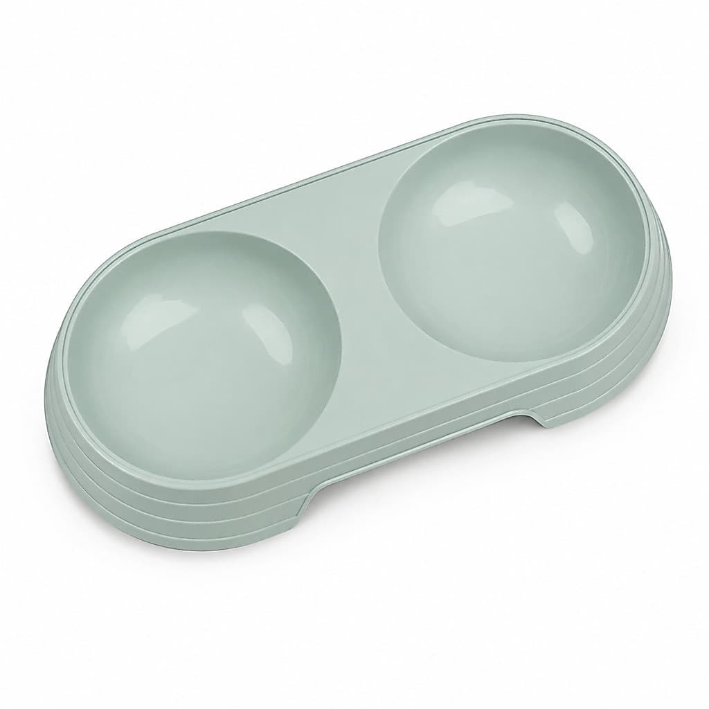 Comedouro Duplo Para Pets Wassay Cores Sortidas