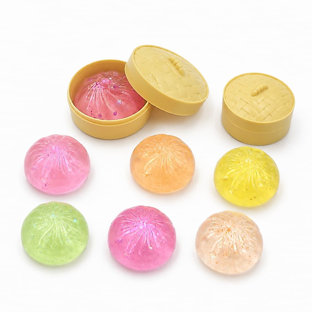 Taba Squishy Mini Dumplings Bolinho Tik Tok Surpresa 1 Un