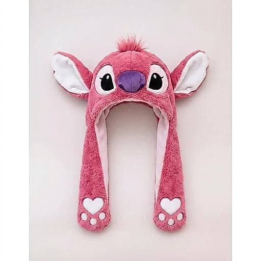 Touca Levanta Orelha Stitch Gorro Inverno Infantil