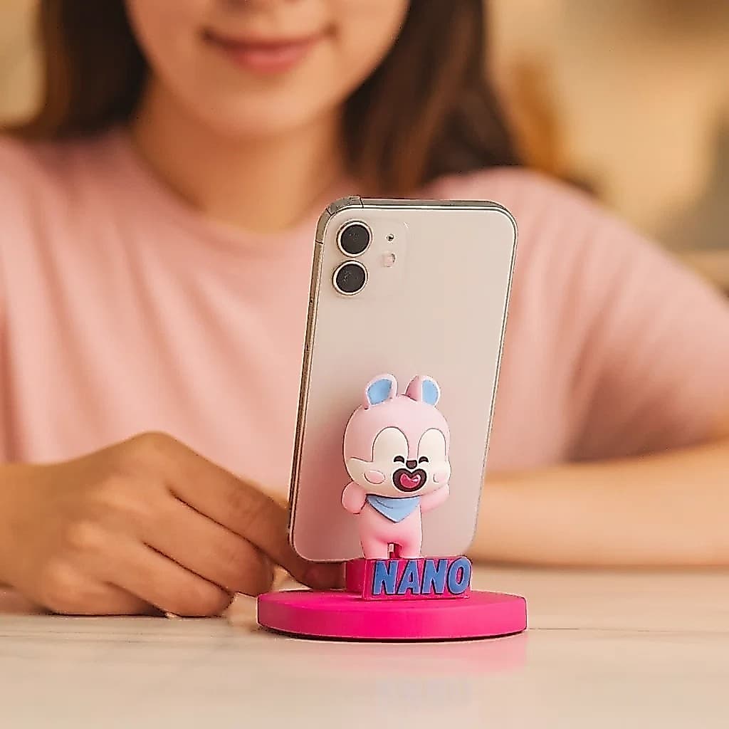Suporte de Mesa para Celular e Tablet com Design de Bichinho