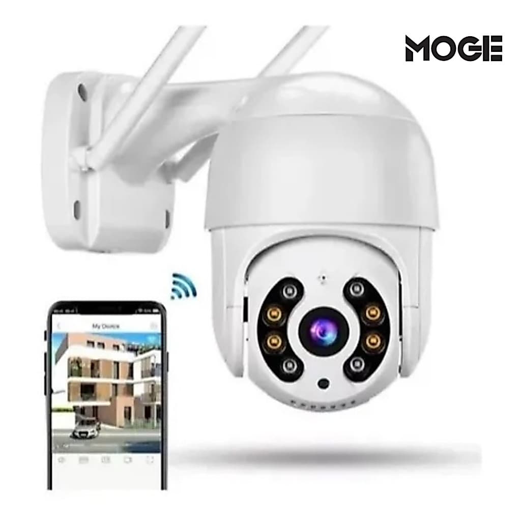 Câmera de Segurança WiFi Full HD 1080P | Visão Noturna | Rotação 320° | ICSEE | A8 Mini Dome
