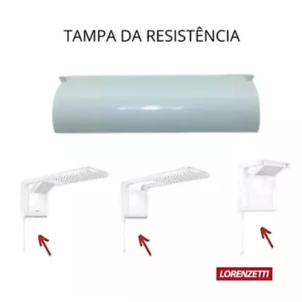 Tampa Inferior P/ Ducha Acqua Ultra Branco Lorenzetti