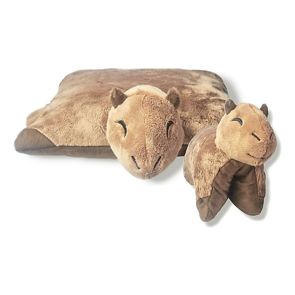 Pelúcia Bicho Travesseiro - Capivara - Filó.- Fofinho