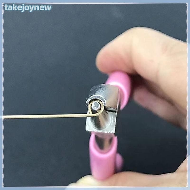 [takejoynewBR] Alicate Côncavo Redondo De Laço De Fio Jóias De Precisão Para Fazer DIY Tbr
