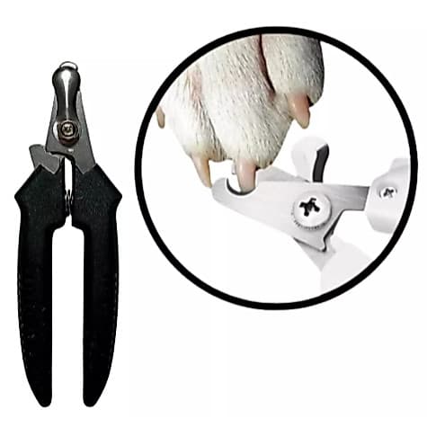 Alicate Cortador De Unhas Pet Cães Gatos 12cm Médio profissional