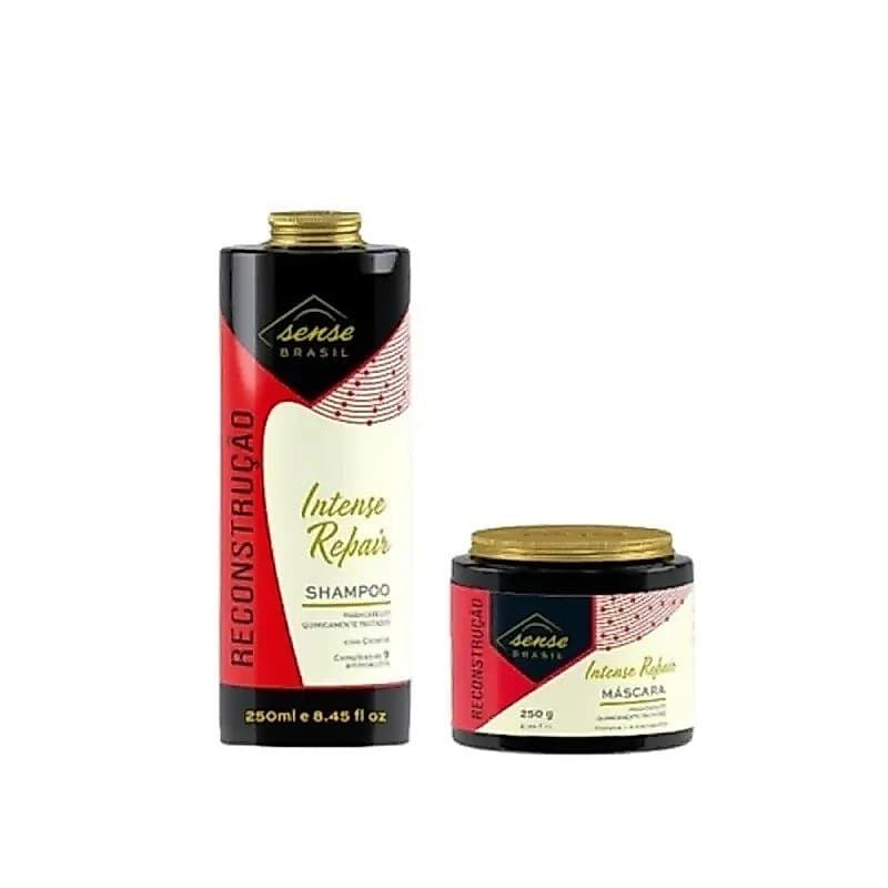Kit  Sense  Brasil Intense Repair (Shampoo 250ml + Máscara 250gr )