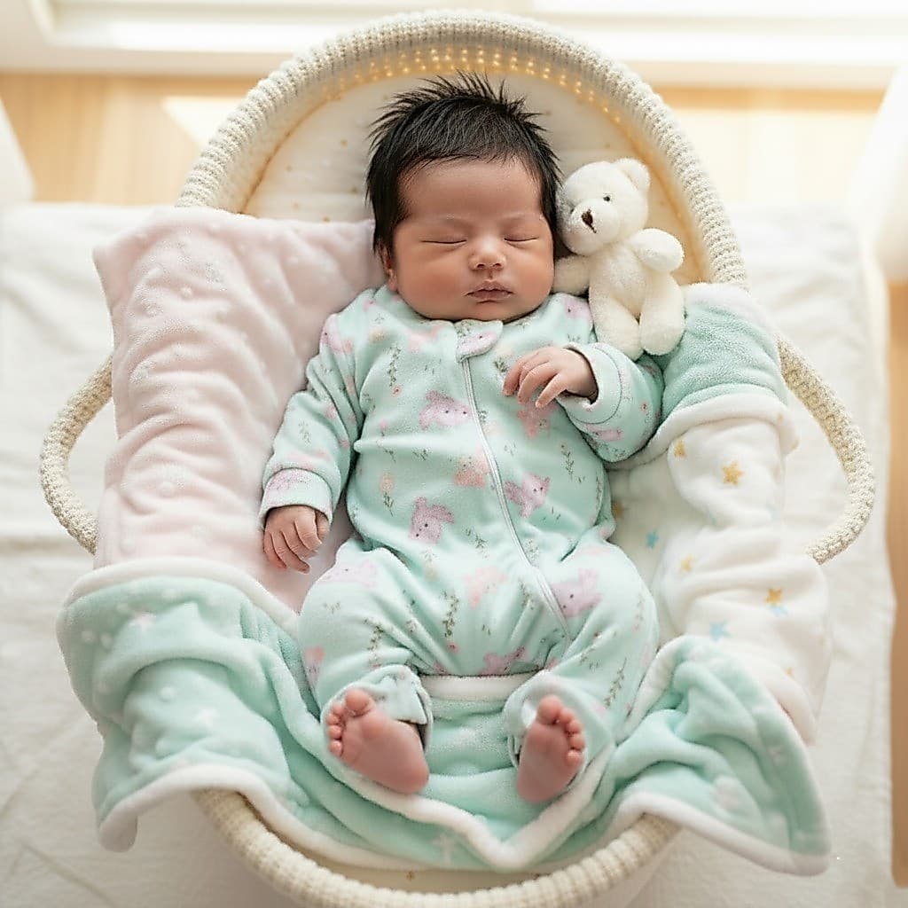 Pijama Macacão Soft com Zíper Jardim Verde Estampado Bebê Quente Premium para Toda Ocasião