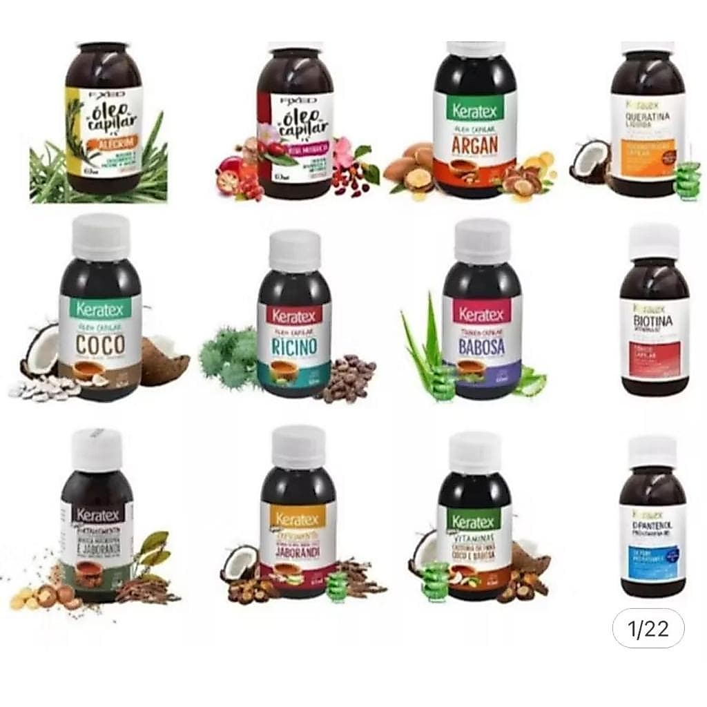 Óleo Capilar Keratex 60ml Diversos:
