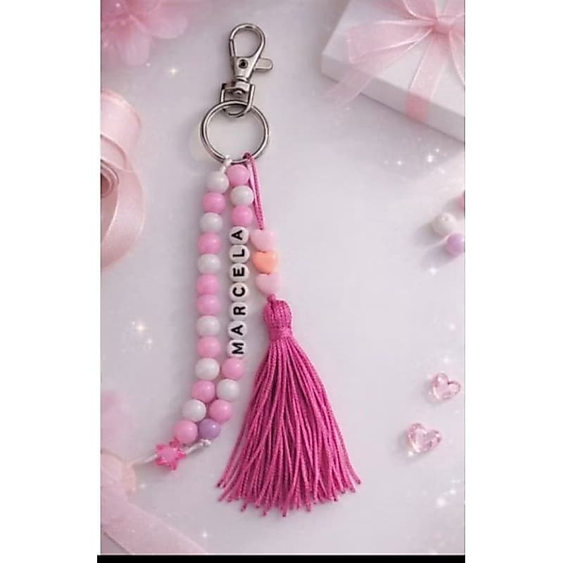 Chaveiro Personalizado com Nome e do Brasil Fofo e exclusivo 🥰