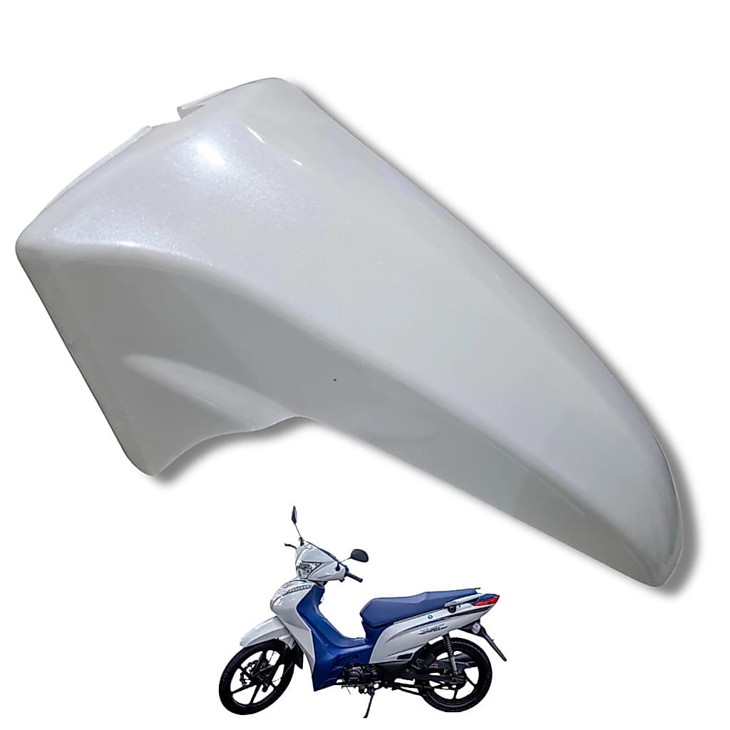 PARALAMA DIANTEIRO SHINERAY JET50S  JET 125SS BRANCO PEROLIZADO