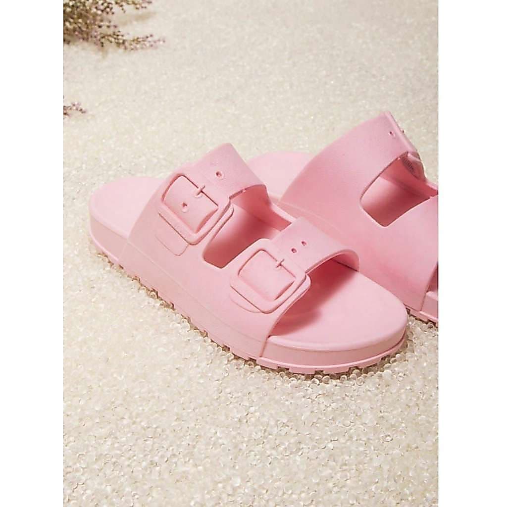 Sandália Feminina Papete Livia Lançamento Chinelo Feminino Ortopédico Macio Confortável