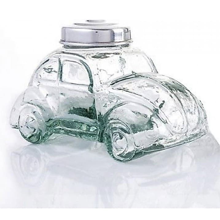 Baleiro Fusca Pote Vidro Cristal Presente