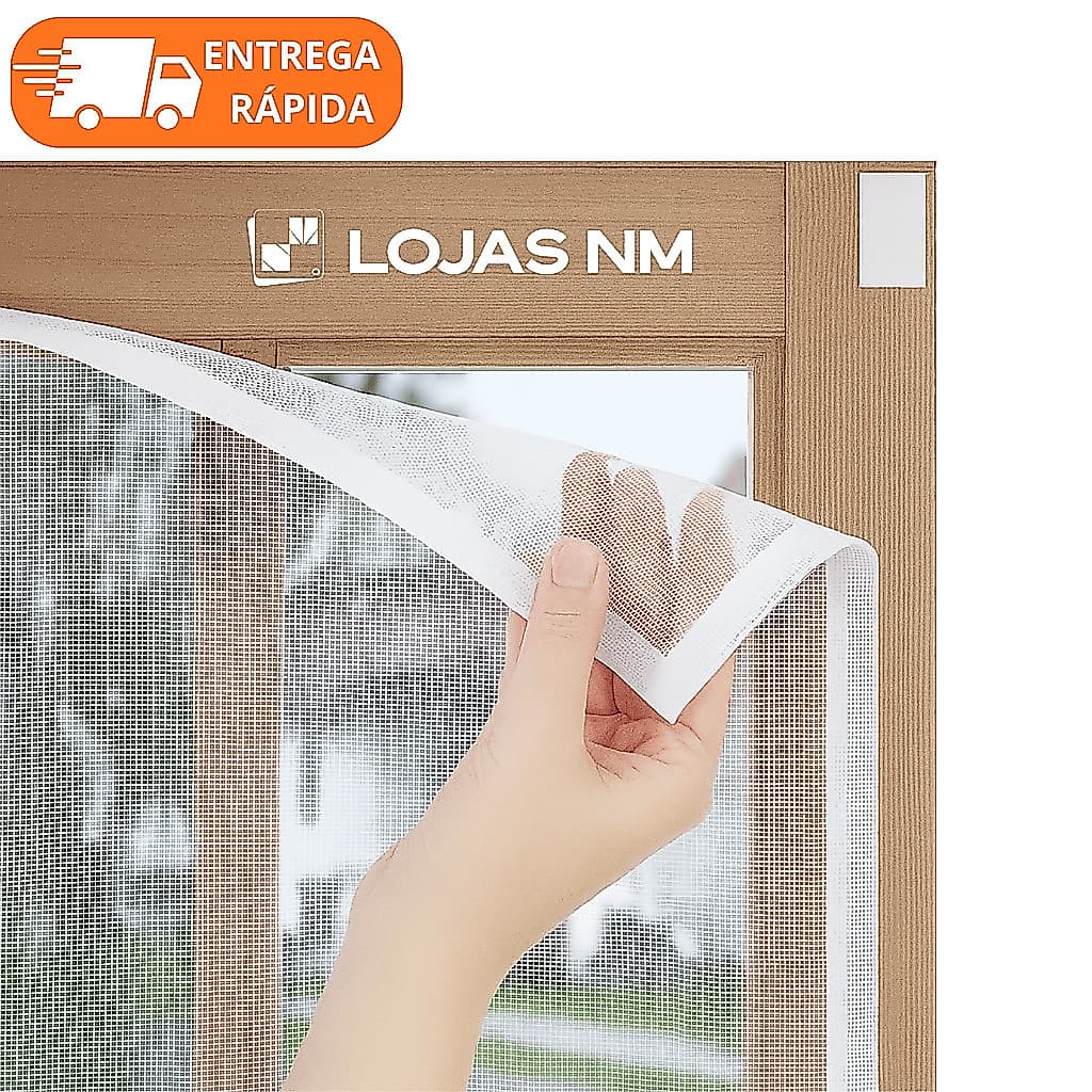 Tela Mosquiteiro Magik Tela Para Janela Com Velcro Removível Proteção De Tela Todos Os Tamanhos