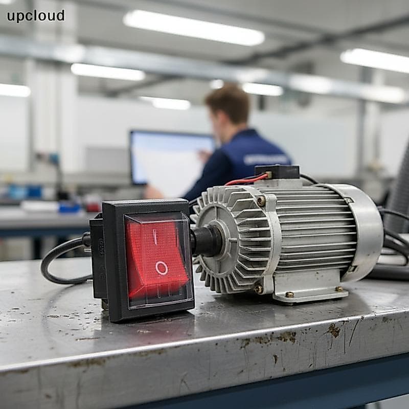 Novo Interruptor De Motor De Substituição De Cano De Vácuo Industrial , À Prova D'água De Alta Qualidade Para Aspirador