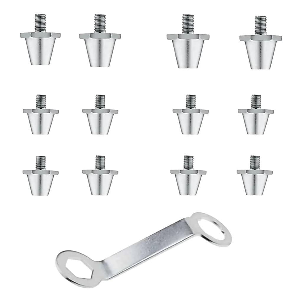 Conjunto de 12 peças de chuteiras de futebol, 11mm tipo E