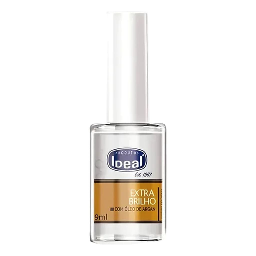 Esmalte Extra Brilho Mega Com Óleo De Argan Ideal 9ml