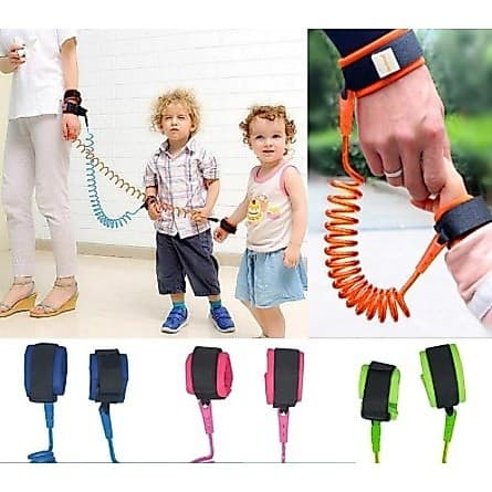 Pulseira GUIA Para Criança Infantil Passeio Seguro Anti-Perda Segurança Até 10 Anos WJ-497