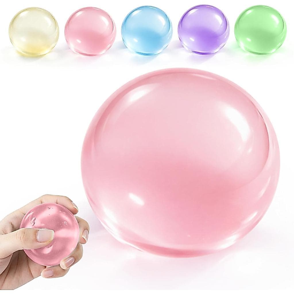 Bola Antiestresse de Óleo de Coco, Squishy de Óleo de Coco, Squishies de Sorte de Ascensão Lenta, Brinquedo Sensorial de